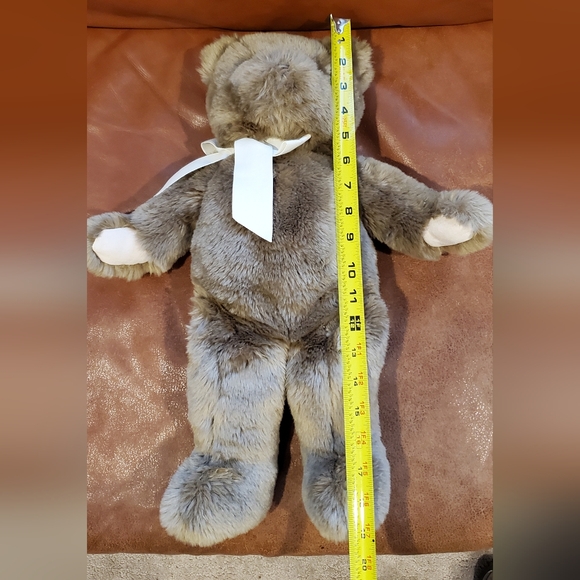 19 inch Gray Pottery Barn Kids Stuffed Animal Plush Toy Birthday Holiday Gift - Picture 5 of 6